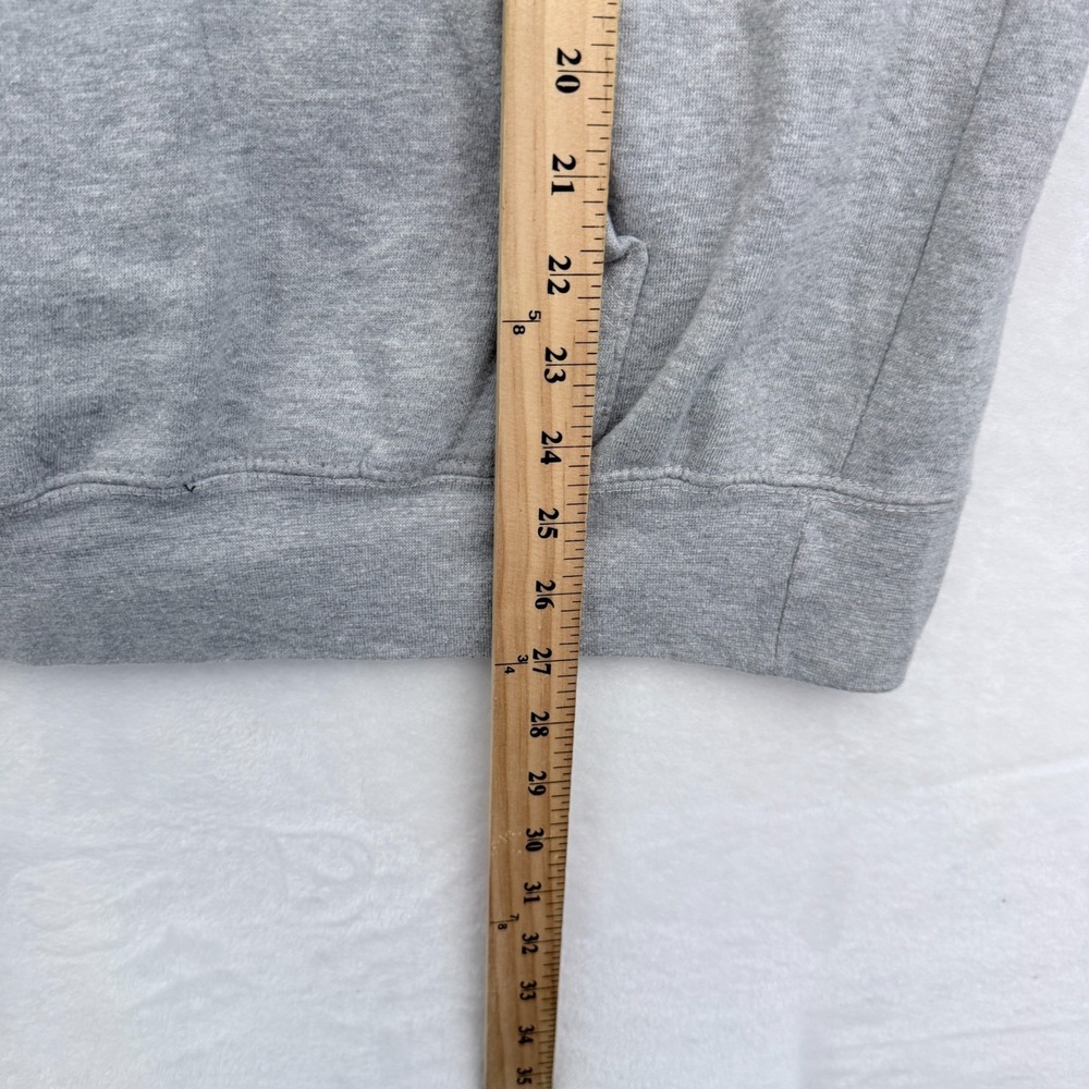 Notre Dame Hoodie Mens L Gray Warrior Nation Sweatshirt Pullover - Picture 5 of 9